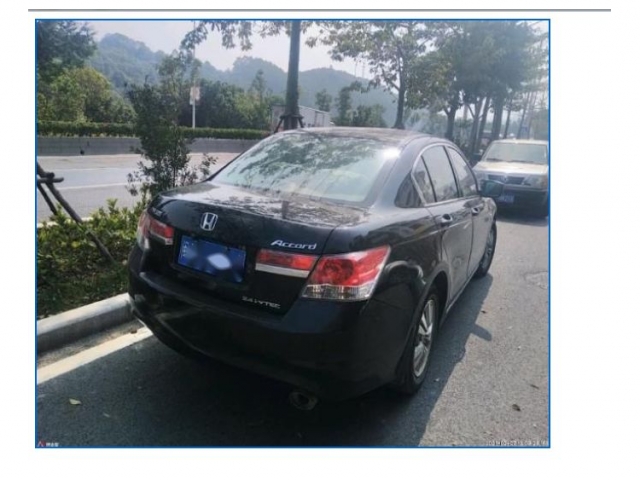 本田雅阁2012款 2.0L SE