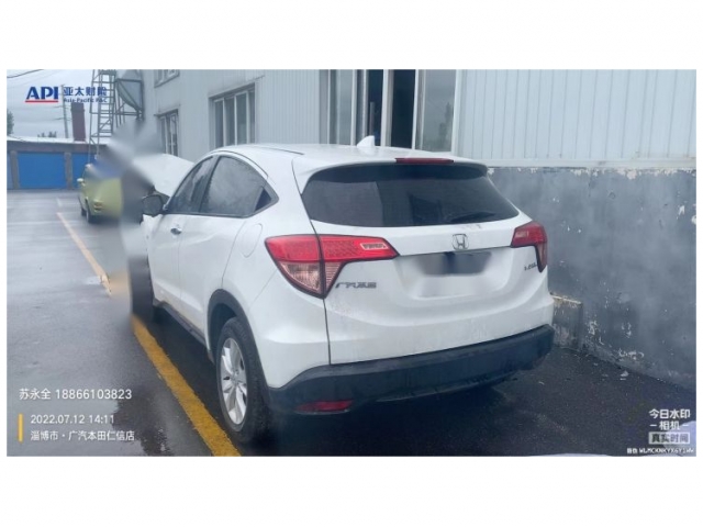 本田缤智2015款 1.5L CVT两驱舒适型